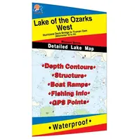 Fishing Hot Spots Maps Lake of the Ozarks - W...