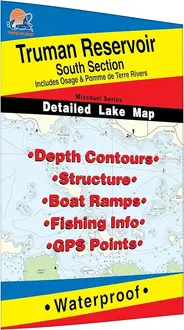 Fishing Hot Spots Maps Truman Reservoir -...