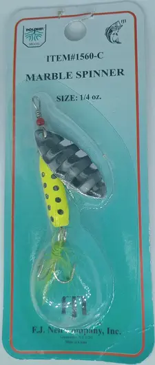 Dolphin Import Abu Spinner 1/4oz - Chartreuse