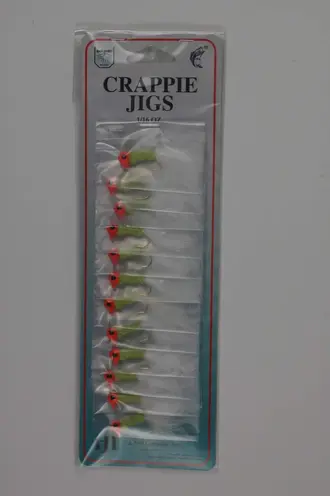 Dolphin Import Crappie Jigs 12/Card 1/16oz -...