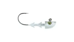 Freedom 4/0 Swimbait Head 3/8oz 3pk - Black Shad