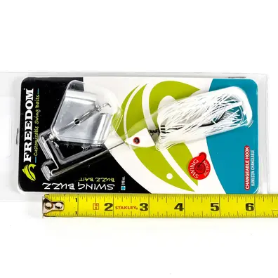 Freedom Swingbuzz Buzzbait 7/16oz - Silver...