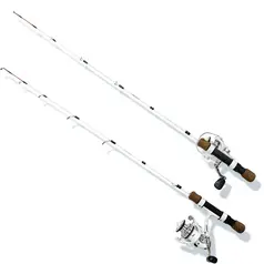 Favorite White Bird Ice Rod 28" Combo