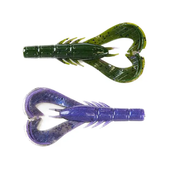 Googan Baits 4" Krackin' Craw 7pk -Green...