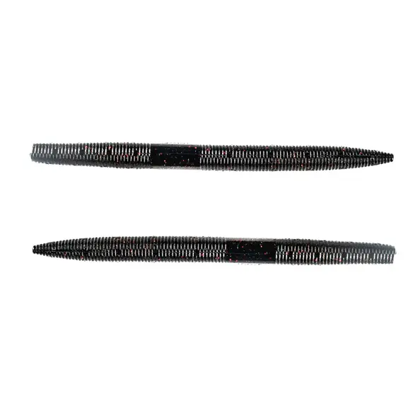 Googan Baits 5'' Lunker Log 8pk - Black Red Flake