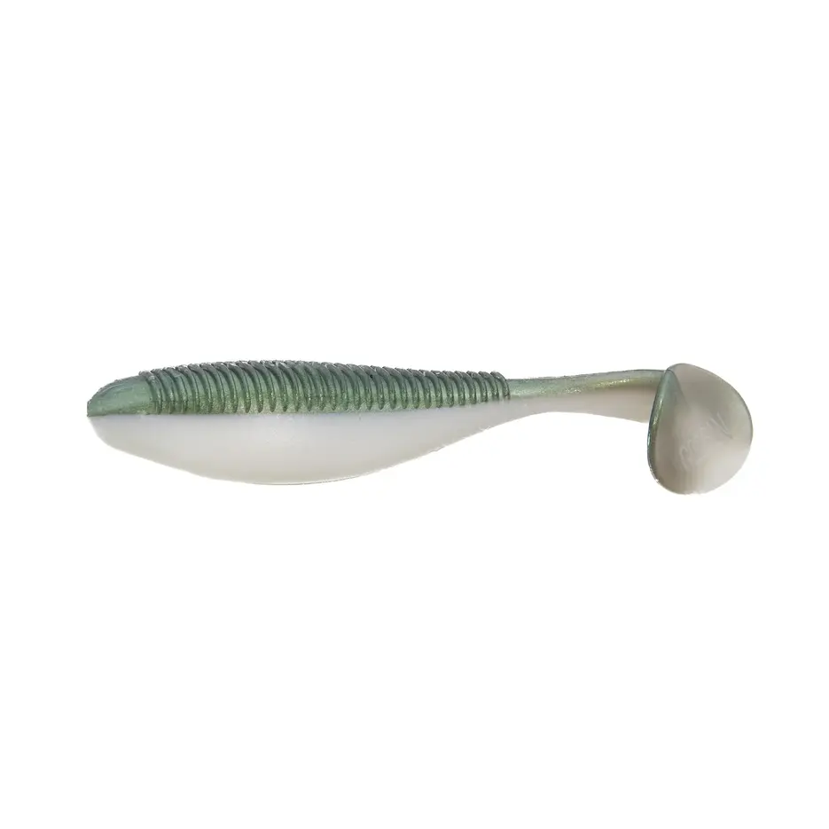 Googan Baits 4" Saucy Slimmer - Green Gizzard Shad