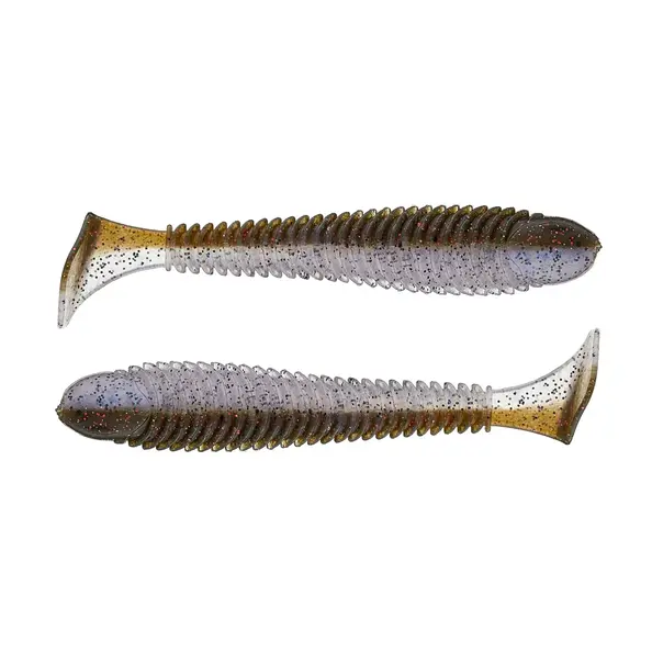 Googan Baits Saucy Swimmer 3.8" 7pk - Green...