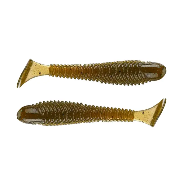 Googan Baits Saucy Swimmer 4.8" 6pk - Green...