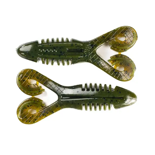 Googan Baits Toad 5pk -Green Pumpkin