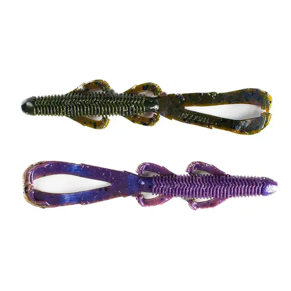 Googan Baits 6" Trench Hawg 7pk -Green Pumpkin...