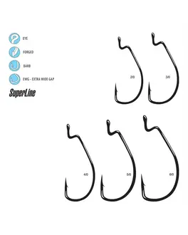 Gamakatsu Nano Alpha Super Line EWG sz6/0 3pk