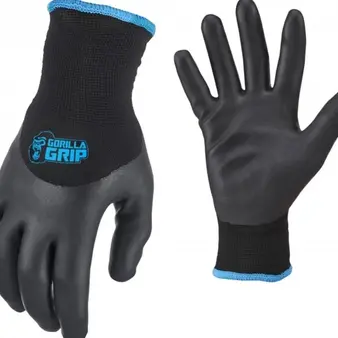 Gorilla Grip Gloves, Veil Aqueous - Size XL