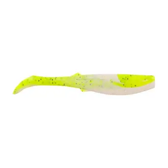 Gulp 3" Paddleshad 5ct - Chartreuse Pepper Neon