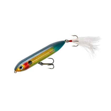 Heddon Feathered Super Spook Jr. - Wounded Shad