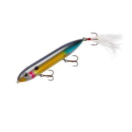 Heddon Feathered Super Spook - Wounded Shad