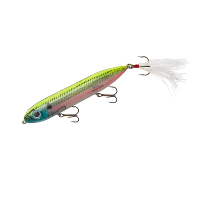 Heddon Feathered Super Spook - Okie Shad