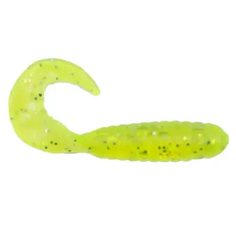 Head Hunter 3" Grub 100 Count - 06-Chartreuse...