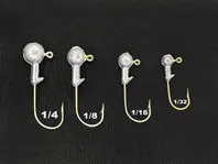 Head Hunter 1/8oz Round Head Unpainted Bronze...