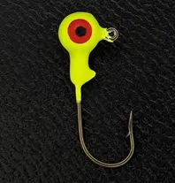 Head Hunter 1/8oz Painted Round Head Jig 10pk...