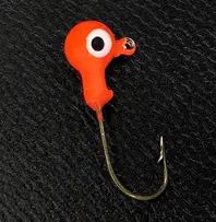 Head Hunter 1/8oz Painted Round Head Jig 10pk...