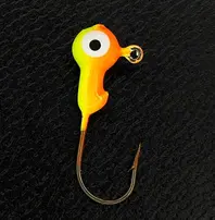 Head Hunter 1/8oz Painted Round Head Jig 10pk...