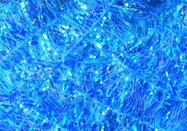 Hareline Cactus Chenille Large Minnow Blue #234