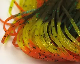 Hareline Magnum Predator Legs Orange Pumpkin...