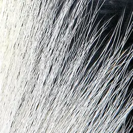 Hareline Large Northern Bucktail White #377