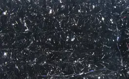 Hareline Solid Tinsel Chenille Black #11