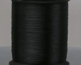 Hareline Uni 3/0 Waxed Thread Black #11