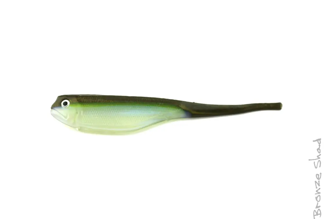 Jenko 5" Tremor Shad 5pk - Bronze Shad