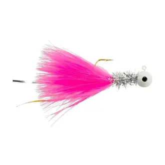 Johnson Crappie Jigs 4/pkg - 1/16oz - White /...