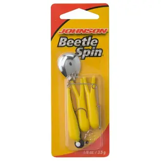 Johnson 1/16oz Beetle Spin 1 rigged w/ 2 spare...