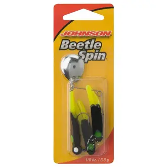 Johnson 1/8oz Beetle Spin 1 rigged w/ 2 spare...