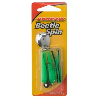 Johnson 1/8oz Beetle Spin 1 rigged w/ 2 spare...