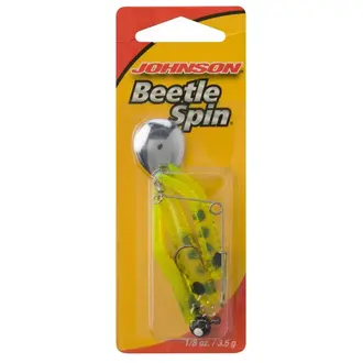 Johnson 1/8oz Beetle Spin 1 rigged w/ 2 spare...