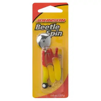 Johnson 1/8oz Beetle Spin 1 rigged w/ 2 spare...