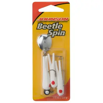 Johnson 1/8oz Beetle Spin 1 rigged w/ 2 spare...