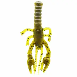 Jewel 3" Craws 6pk - Green Pumpkin