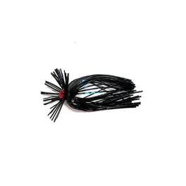 Jewel 3/4oz Football Jig - Black Blue Flash 2pk