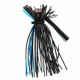 Jewel 1/2oz Football Jig - Black/Blue Flash 2pk