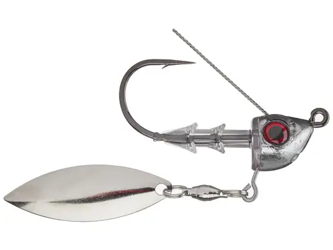 Jewel Gem Spin 1/4oz - Silver Flash Minnow