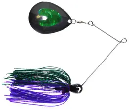 Jewel Lazer Jolt 1/2oz Spinnerbait - Junebug