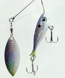 Jewel Scope Spin 1oz - Lavender Shad