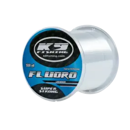 K9 Fishing 06lb Clear Fluoro Line 550 yards