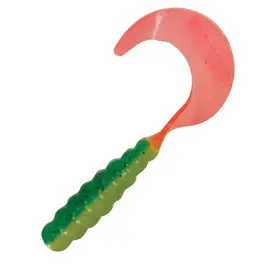 Kalin's 2" Triple Threat Grub 10pk - Fire Tiger