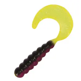 Kalin's 2" Triple Threat Grub 10pk - Purple Rain