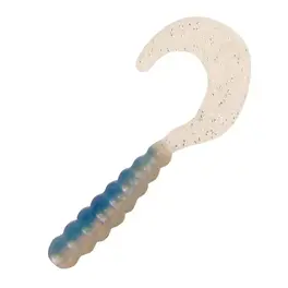 Kalin's 2" Triple Threat Grub 10pk - Blue/Silver