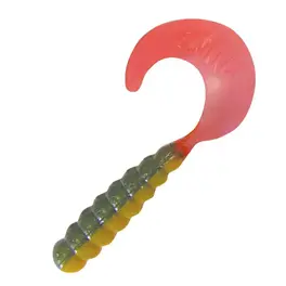 Kalin's 2" Triple Threat Grub 10pk - Yeller Dog