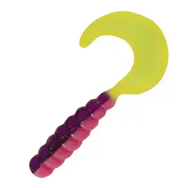 Kalin's 2" Triple Threat Grub 10pk - Popsicle